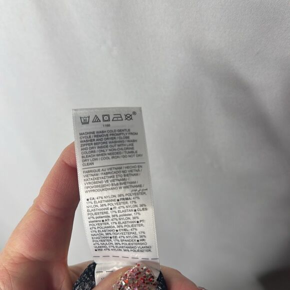 Athleta Delancey Skyline Textured Moto Leggings. Size Small. - Picture 10 of 12